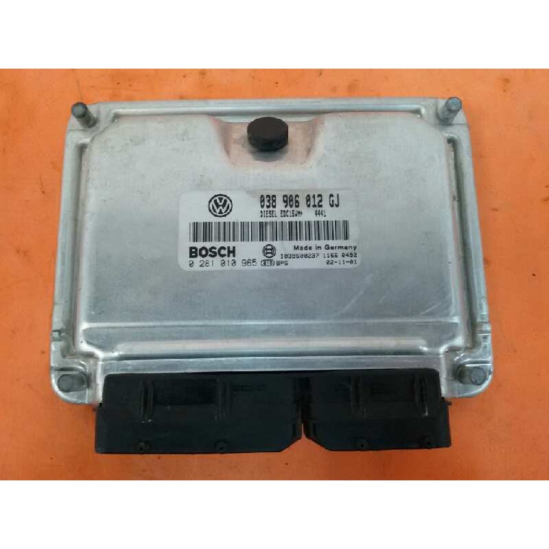 Recambio de centralita motor uce para skoda fabia (6y2/6y3) fresh referencia OEM IAM 038906012GJ 1039S00237 