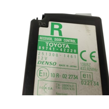 Recambio de centralita cierre para toyota rav 4 iii (_a3_) 2.2 d 4wd (ala30_) referencia OEM IAM 8974142220 2513001461 
