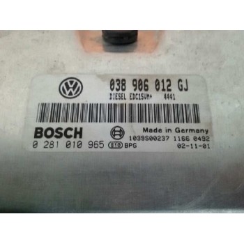 Recambio de centralita motor uce para skoda fabia (6y2/6y3) fresh referencia OEM IAM 038906012GJ 1039S00237 