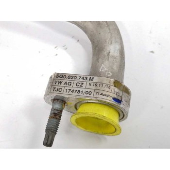 Recambio de tubos aire acondicionado para volkswagen touran (5t1) 1.6 16v tdi dpf referencia OEM IAM 5Q0820743M  