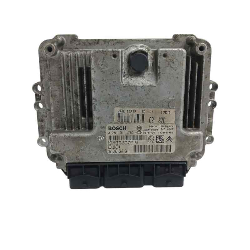 Recambio de centralita motor uce para peugeot 206 berlina 1.4 hdi referencia OEM IAM 9658556780 0281011783 