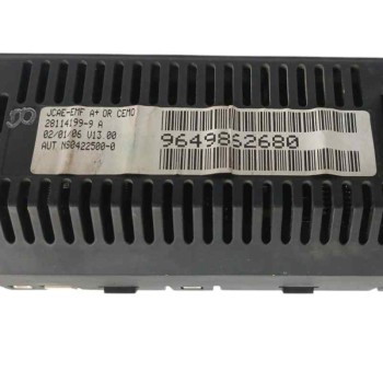 Recambio de pantalla multifuncion para peugeot 206 berlina 1.4 hdi referencia OEM IAM 9649862680  