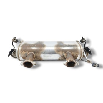 Recambio de tubo escape trasero para nissan 370z coupé (z34) nismo 3.7 referencia OEM IAM 201006GA0A  