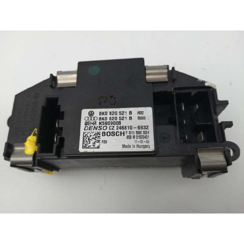 Recambio de resistencia calefaccion para audi a4 ber. (b8) 2.0 tdi referencia OEM IAM 8K0820521B F011500024 