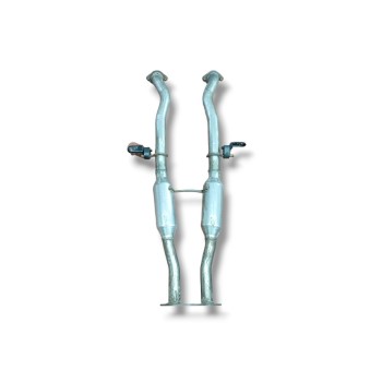 Recambio de tubo escape central para nissan 370z coupé (z34) nismo 3.7 referencia OEM IAM 203006GA0A  