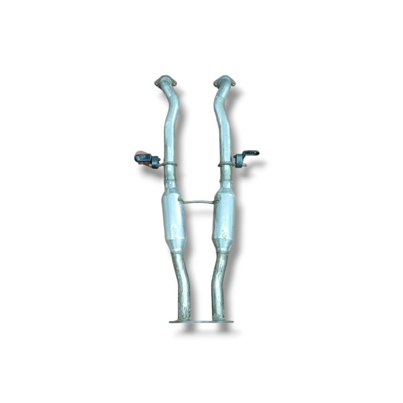 Recambio de tubo escape central para nissan 370z coupé (z34) nismo 3.7 referencia OEM IAM 203006GA0A  