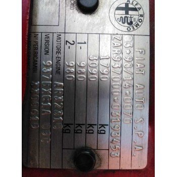 alfa romeo 147 (190) del año 2003