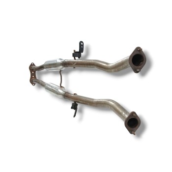 Recambio de tubo escape central para nissan 370z coupé (z34) nismo 3.7 referencia OEM IAM 203006GA0A  