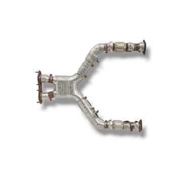 Recambio de tubo escape delantero para nissan 370z coupé (z34) nismo 3.7 referencia OEM IAM   