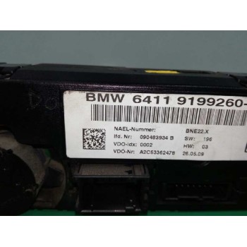 Recambio de mando climatizador para bmw serie 3 berlina (e90) 335d referencia OEM IAM 64119199260  