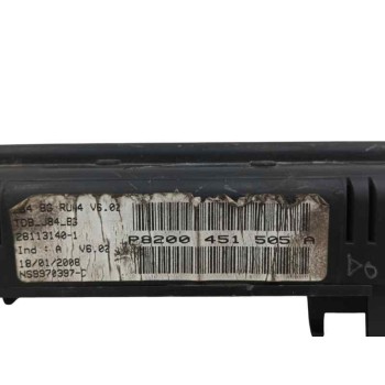 Recambio de cuadro instrumentos para renault scenic ii confort dynamique referencia OEM IAM 8200451505A P8200451505A 