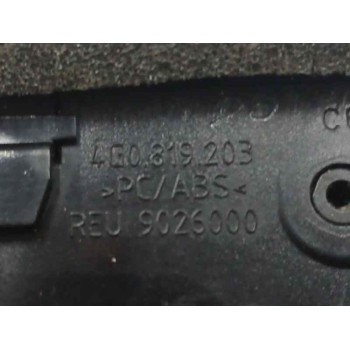 Recambio de rejilla aireadora para audi a7 sportback (4ga, 4gf) 3.0 tdi quattro referencia OEM IAM 4G0819203 TRASERA CENTRAL 