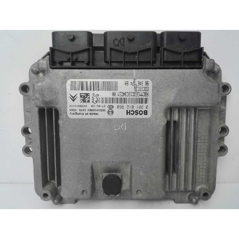 Recambio de centralita motor uce para citroën c4 grand picasso sx referencia OEM IAM 9664617480 0281012980 