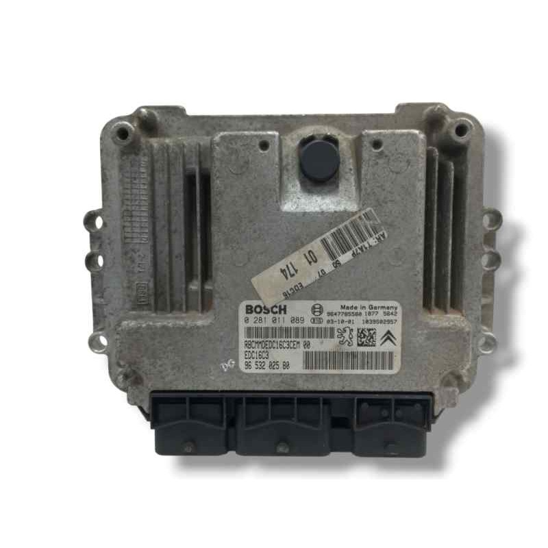 Recambio de centralita motor uce para peugeot 206 berlina 1.4 hdi referencia OEM IAM 9653202580 0281011089 