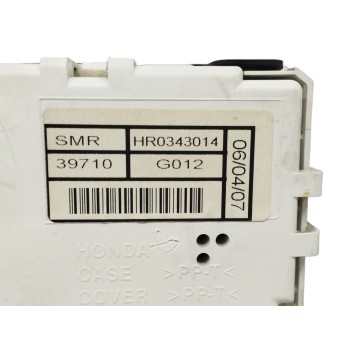 Recambio de pantalla multifuncion para honda civic berlina 5 (fk) 1.8 vtec cat referencia OEM IAM 39710G012 OBSERVAR FOTO HR0343