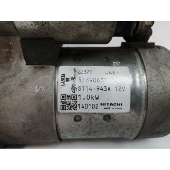 Recambio de motor arranque para fiat panda (319) 1.2 cat referencia OEM IAM 51890631 S114943A 