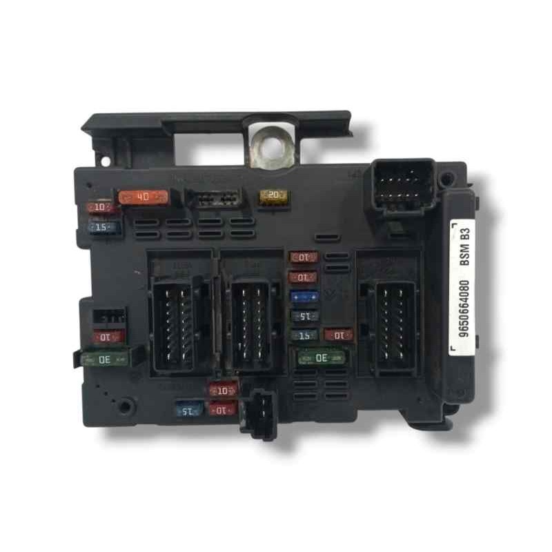 Recambio de caja reles / fusibles para peugeot 307 break / sw (s1) 1.6 16v hdi referencia OEM IAM 9650664080 OBSERVAR FOTO 