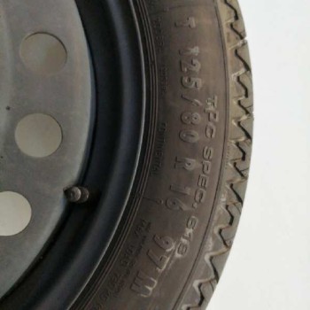 Recambio de neumatico repuesto para opel insignia berlina 2.0 cdti cat referencia OEM IAM 13267272 16X4,00B IS41 