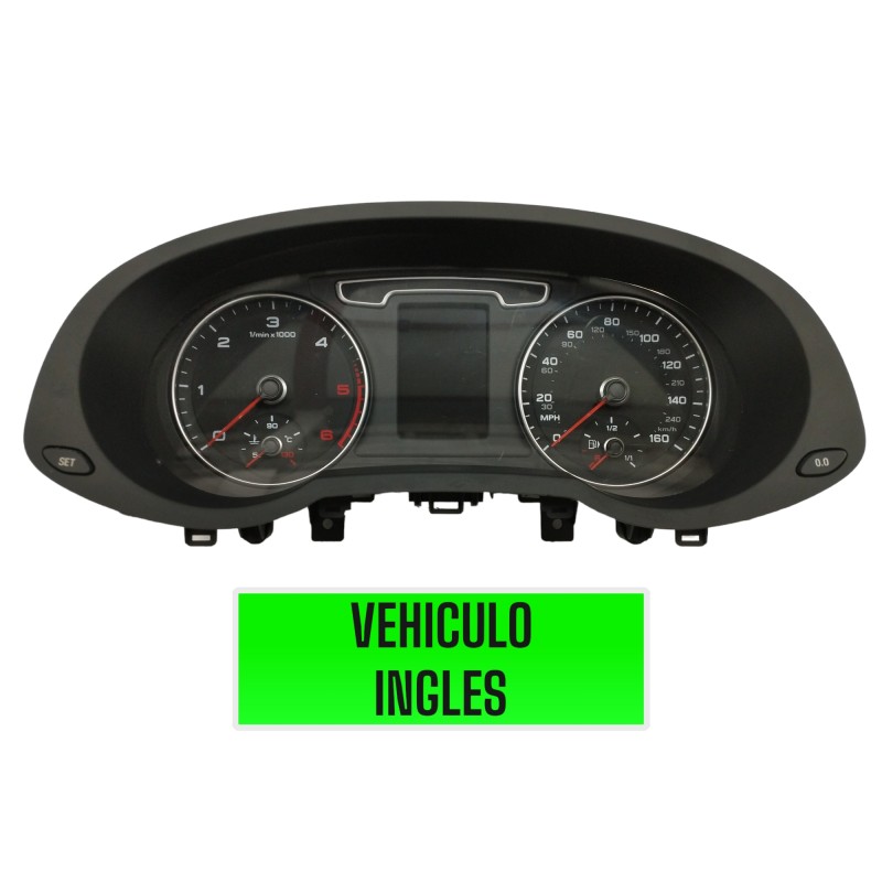 Recambio de cuadro instrumentos para audi q3 (8u) 2.0 16v tdi referencia OEM IAM 8U0920980A VEHICULO INGLES A2C53434673