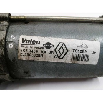 Recambio de motor arranque para renault kangoo 1.5 dci diesel fap referencia OEM IAM 233003329R  