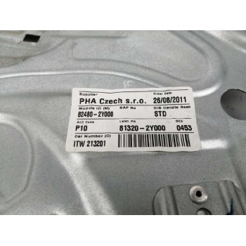 Recambio de elevalunas delantero derecho para hyundai ix35 1.7 crdi cat referencia OEM IAM 824802Y000  