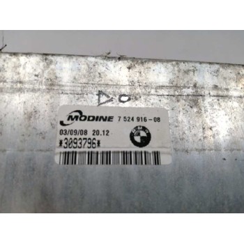 Recambio de intercooler para bmw serie 1 berlina (e81/e87) 2.0 turbodiesel cat referencia OEM IAM 7524916 3093796 