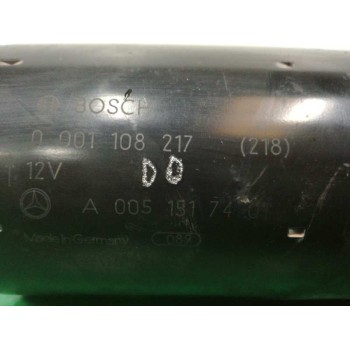 Recambio de motor arranque para mercedes-benz clase a (w169) a 200 cdi (169.308) referencia OEM IAM A0051517401 0001108217 