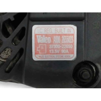 Recambio de alternador para hyundai tucson (jm) 2.0 referencia OEM IAM 3730022650 90A 