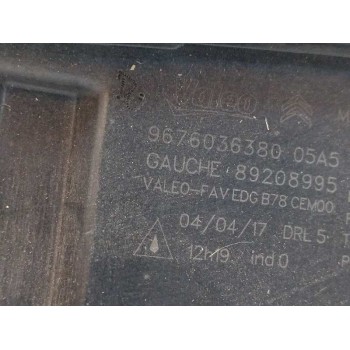 Recambio de piloto delantero izquierdo para citroën c4 picasso 1.6 blue-hdi fap referencia OEM IAM 9676036380  