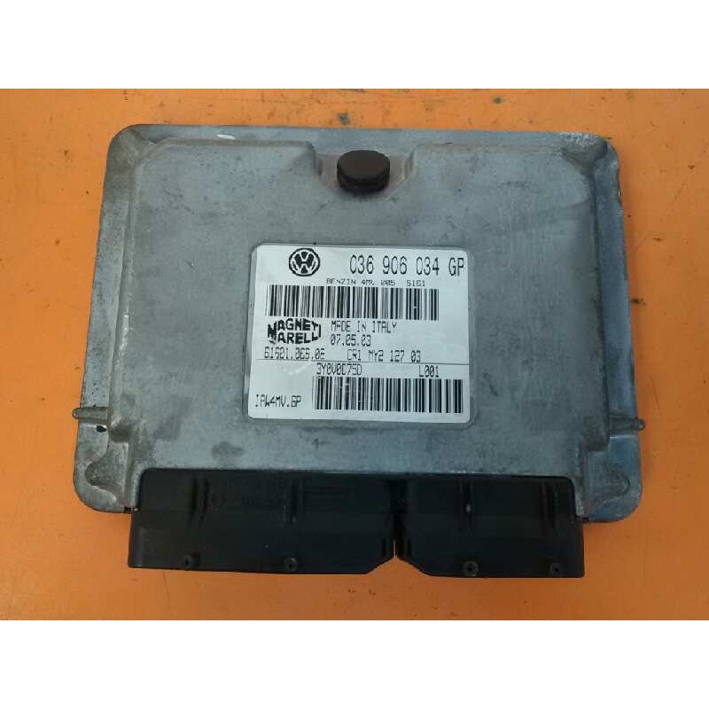 Recambio de centralita motor uce para volkswagen polo (9n1) match referencia OEM IAM 036906034GP 6160106602 GESTION