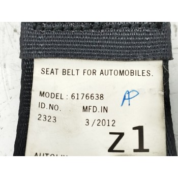 Recambio de cinturon seguridad trasero izquierdo para mitsubishi asx (ga0w) 1.8 di-d cat referencia OEM IAM 6176638  
