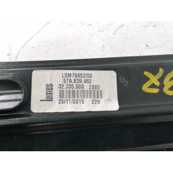 Recambio de elevalunas trasero derecho para volkswagen touran (5t1) 1.6 16v tdi dpf referencia OEM IAM 5TA839462 5Q0959812A 