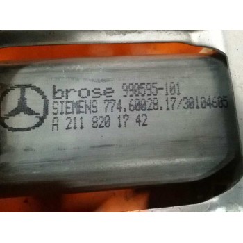 Recambio de elevalunas delantero derecho para mercedes-benz clase c (w203) sportcoupe c 200 cdi (la) sport edition (203.707) ref