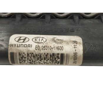 Recambio de radiador agua para kia cee´d 1.6 crdi cat referencia OEM IAM 253101H600  