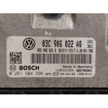 Recambio de centralita motor uce para seat altea xl (5p5) 1.4 16v tsi referencia OEM IAM 03C906022AQ 0261S04396 