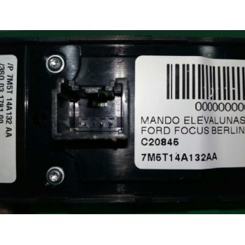 Recambio de mando elevalunas delantero izquierdo para ford focus berlina (cap) ghia referencia OEM IAM 7M5T14A132AA  