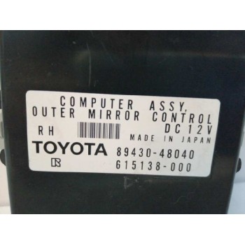 Recambio de modulo electronico para lexus rx 3.3 v6 24v cat referencia OEM IAM 8943048040 615138000 