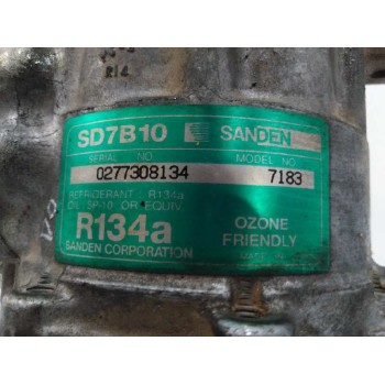 Recambio de compresor aire acondicionado para fiat seicento (187) 1.1 referencia OEM IAM 7183 SD7B10 