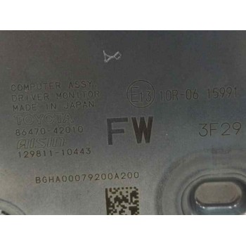 Recambio de modulo electronico para toyota bz4x (_eam1_) ev (xeam10) referencia OEM IAM 8647042010 12981110443 