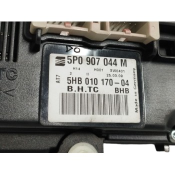 Recambio de mando climatizador para seat altea xl (5p5) 1.4 16v tsi referencia OEM IAM 5P0907044M  