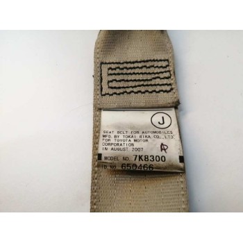 Recambio de cinturon seguridad trasero izquierdo para lexus rx 3.3 v6 24v cat referencia OEM IAM 7K8300  