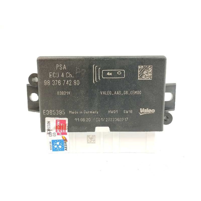 Recambio de modulo electronico para peugeot 208 (p2) 1.5 blue-hdi fap referencia OEM IAM 9837674280  
