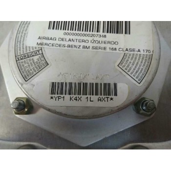 Recambio de airbag delantero izquierdo para mercedes-benz clase a (w168) 170 cdi (168.008) referencia OEM IAM 1684600198  