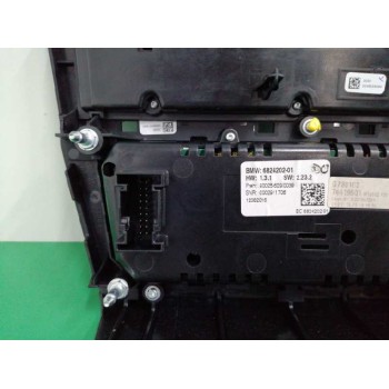 Recambio de mando climatizador para bmw serie 5 lim. (f10) 2.0 16v turbodiesel referencia OEM IAM 6824202 CON MANDO RADIO 