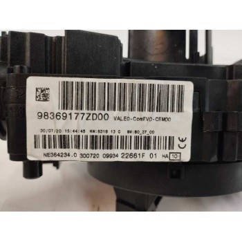 Recambio de mando multifuncion para peugeot 208 (p2) 1.5 blue-hdi fap referencia OEM IAM 98369177ZD  