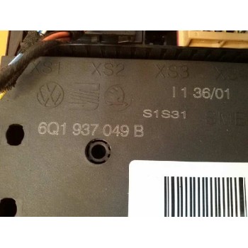 Recambio de caja reles / fusibles para volkswagen polo (9n1) conceptline referencia OEM IAM 6Q0937049B 5WK48212 
