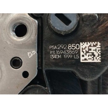 Recambio de cerradura puerta delantera izquierda para peugeot 208 (p2) 1.5 blue-hdi fap referencia OEM IAM 292854 PSA292854 