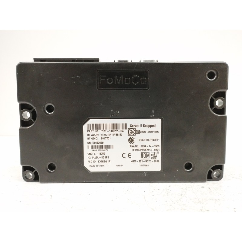 Recambio de modulo electronico para ford focus lim. 1.0 ecoboost cat referencia OEM IAM E1BT14D212HA  