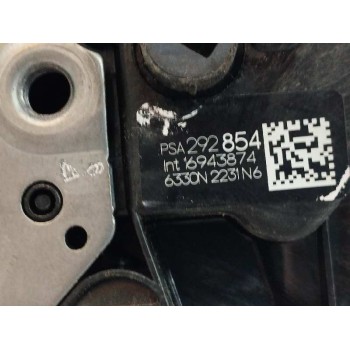 Recambio de cerradura puerta trasera izquierda para peugeot 208 (p2) 1.5 blue-hdi fap referencia OEM IAM 292854 PSA292854 