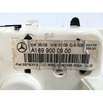 Recambio de mando calefaccion / aire acondicionado para mercedes-benz clase a (w169) 2.0 cdi cat referencia OEM IAM A1699000900 